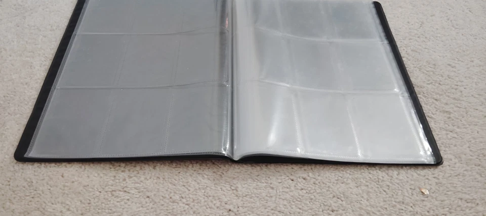 CARPETA ÁLBUM TARJETAS COLECCIONABLES POKEMON 10 PÁGINAS 9 BOLSILLOS DOBLE CARA Foto 3 de 4