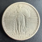 1917 Standing Liberty Quarter Type 1 25C Silver US Coin Better
