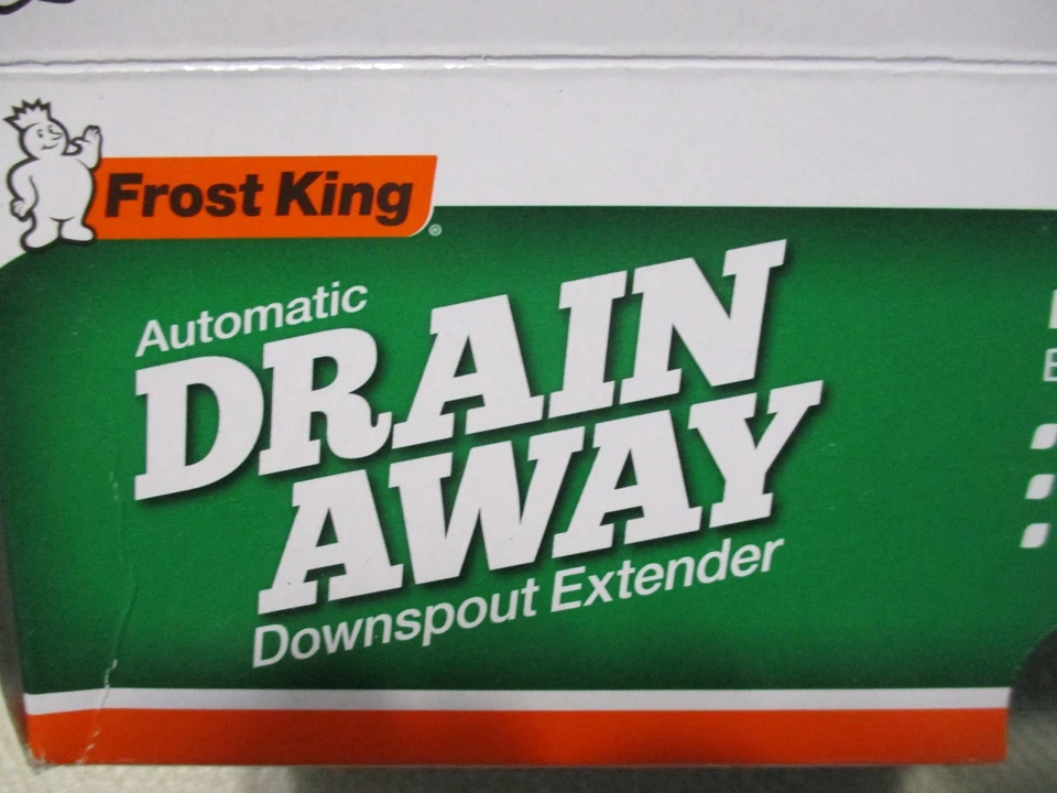 Extensión de canalón extensor de drenaje de lluvia 46" DE46 verde Foto 4 de 4