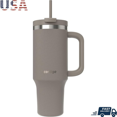 #ad #ad Leak Proof Double Wall Vacuum Insulated Tumbler Easy Clean Hot Cold Drinks New $21.27