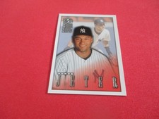 Derek Jeter 1998 Donruss Studio #163 New York Yankees Hall of Fame SS
