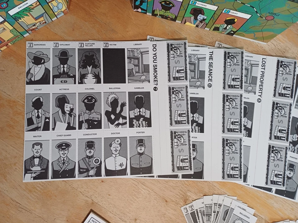 Vintage Jumbo Orient Express Retro Murder Mystery Board Game, 1986 - Complete - Image 2 of 4