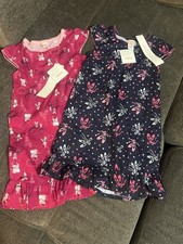 Gymboree Lot Of Two Girls Nightgowns Size 5/6 Small NWT Retail 22 Each