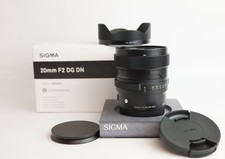 Sigma 20mm F2 DG DN | C for Sony E mount cameras