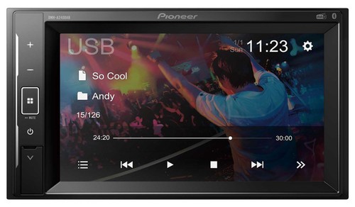 Pioneer DAB MP3 2DIN Bluetooth USB Autoradio für BMW 3er E46 Quadlock großem Nav - Bild 4 von 9