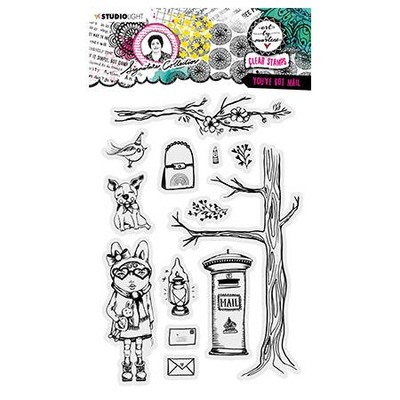 STUDIO LIGHT - Transparent Stempel Motivstempel Clear Stamp - You've got mail