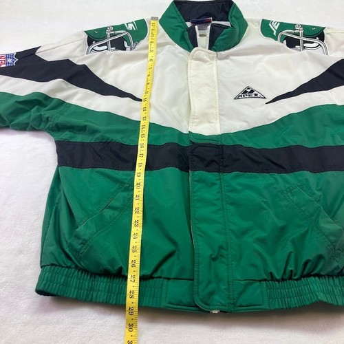 NFL Pro Line APEX One Vintage NEW YORK JETS Jacket Embroidered Logo Size XL - Picture 12 of 23