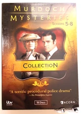 Murdoch Mysteries: Seasons 5-8 Collection (DVD) - New/Damaged Box