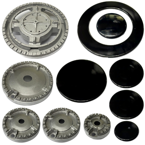 Ariston Indesit Kit Rinnovo Griglie Bruciatori Spartifiamma Cucina - Foto 6