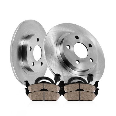 For 2000-2003 Mercedes-Benz CL500 S430 S500 Front Rear Ceramic Brake Pads
