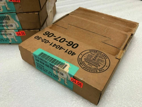 Sun X7056A *NIB* 4GB (4x 1GB) Memory Kit (501-6109) for V490 V890