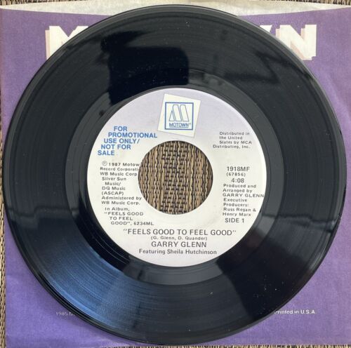 Garry Glenn - Feels Good To Feel Good - Motown 1918MF - Promo M