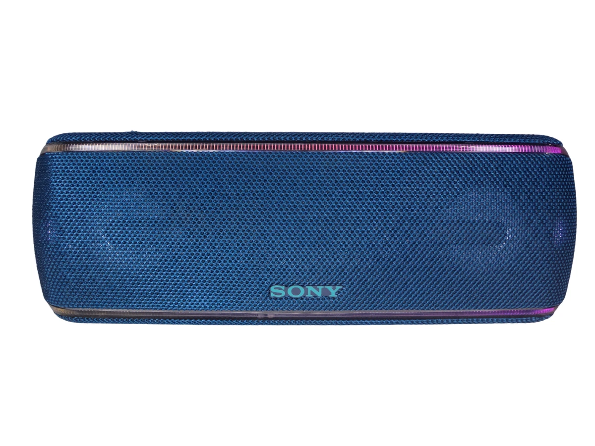 Sony SRS XB41 Party Light Portable Bluetooth Speaker Blue Free shipping