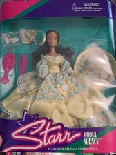 Vtg TAYLOR - STARR Model Agency Fully Poseable 6 1/2" Doll Belle Collection NOS