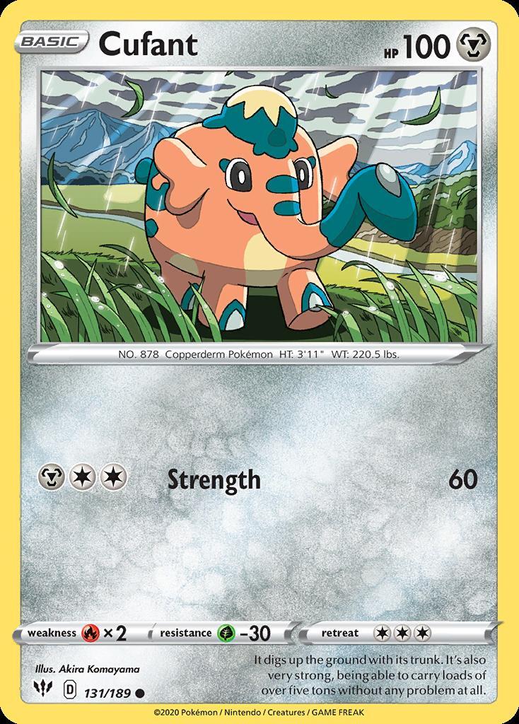 Pokemon Cufant (131/209) Darkness Ablaze LP