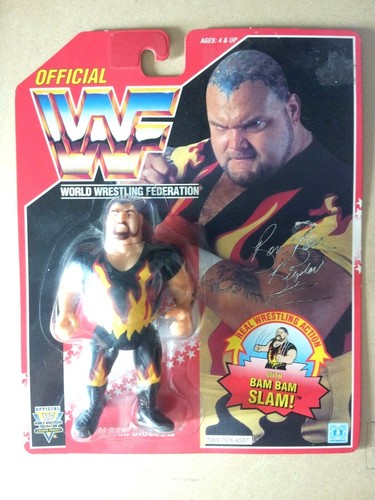 BAM BAM BIGELOW ON RED CARD WWF WRESTLING 1992 SER...