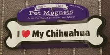 Imagine This Bone Car Magnet, I   My Chihuahua, 2-Inch by 7-Inch