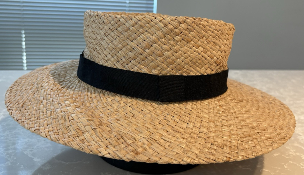 ZARA straw hat size S (56cm) EUC worn once View 2