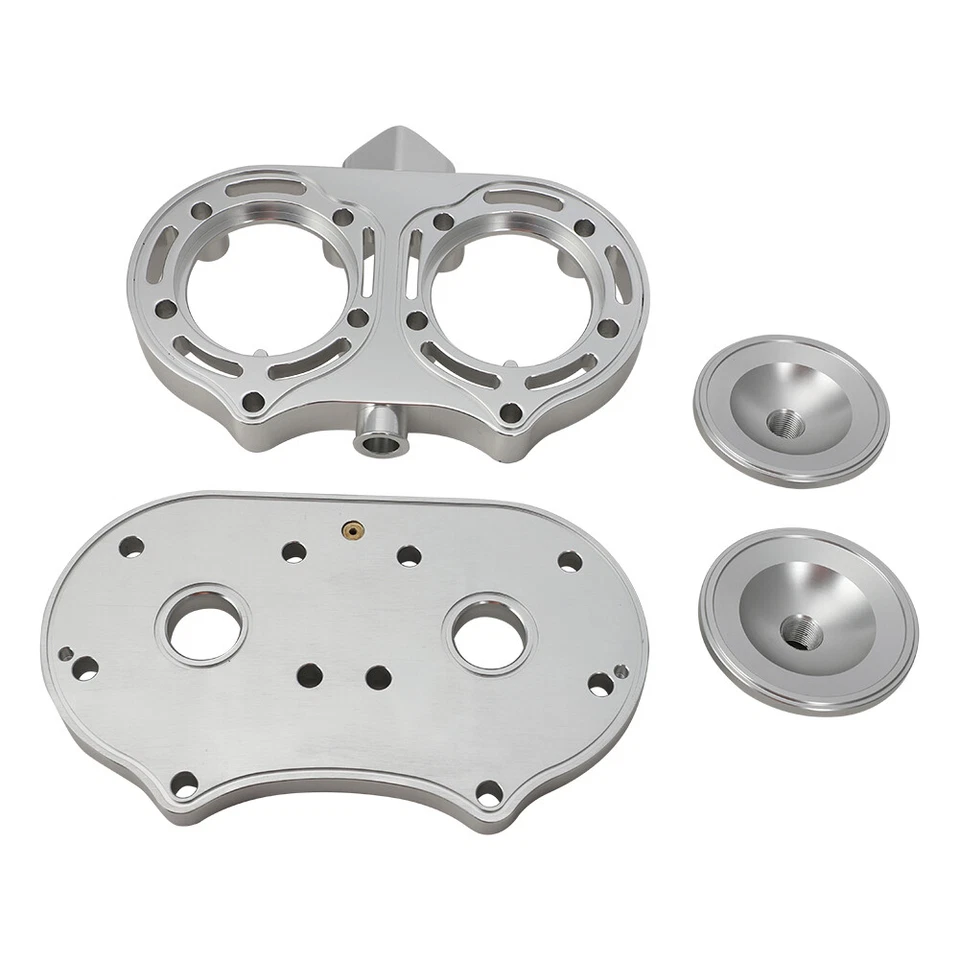 Billet Cool Head w/ 21cc Domes Stud O-Ring Set For Yamaha Banshee 350 87-06 ATV - Image 4 of 4