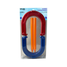 Waloo Sports NEW Jumbo Horseshoes Yard Game Set  Made from Durable Plastic