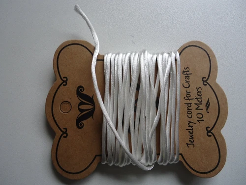 1-3-5-10m Chinese Macrame Knot Making Nylon Cord Thread Soft Satin Round 1mm dia - Picture 4 of 39