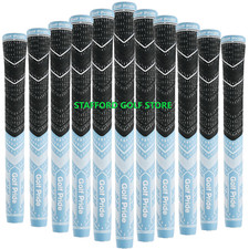 Golf Pride MCC Plus 4 Teams Golf Grips Standard/Midsize Light Blue/White 60R