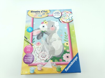 Ravensburger Numéro d Art moyen format   Lapin et papillon 20094 français B-Ware