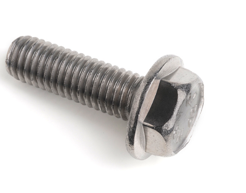 M8 FLANGED BOLTS FULLY THREADED FLANGE HEXAGON HEAD SCREWS A2 STAINLESS STEEL - Picture 4 of 4