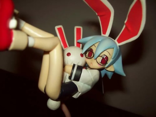 Disgaea Pleinair-san Usagi Figur Matrose Bluse Schule Badeanzug Brille ver. - Bild 2 von 12