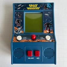 Taito Space Invaders Handheld Mini Arcade Game 2016 - Tested - USED