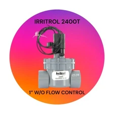 Irritrol 2400T 1 in. FPT Valve without Flow Control 1" Female Inline Sprinkler