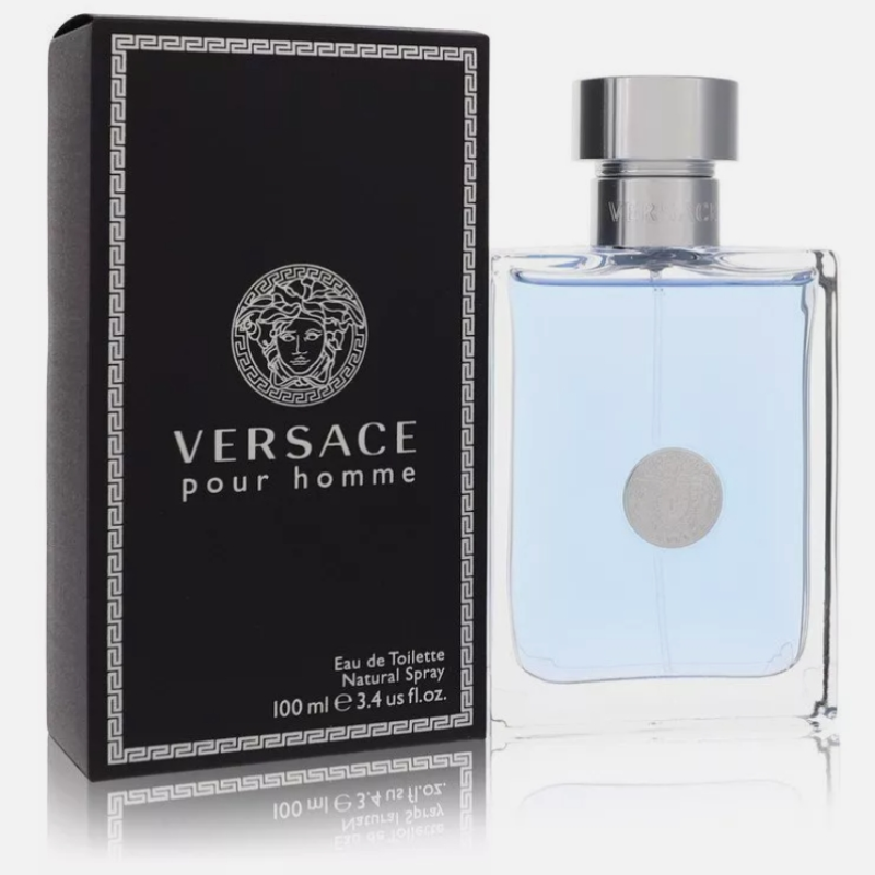 Versace Pour Homme by Versace Eau De Toilette Spray for Men 3.4 oz/100ml - NEW