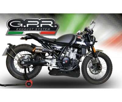 Auspuff Schalldampfer GPR F205 Genehmigt 304 FB Mondial Hps 300 Pagani 2021 2022
