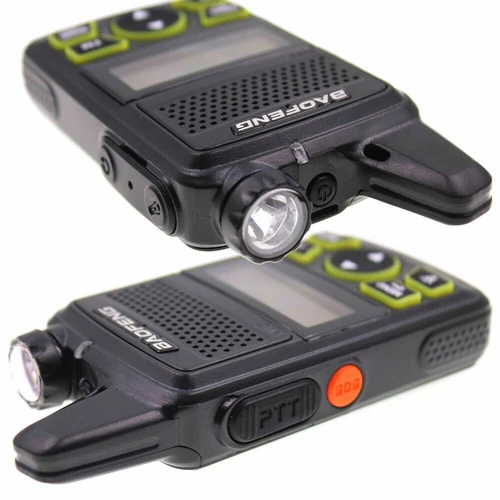 2 walkie talkie a lungo raggio BaoFeng BF-T1 radio bidirezionale UHF 400-470 MHHZ + cuffie - Foto 13 di 14
