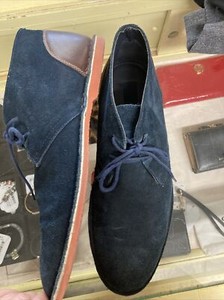 Joseph Abboud Vestido De Ante Azul Marino Zapatos para hombre 11 | eBay