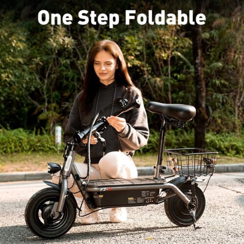 Elektroroller 36V 7.8AH 10 Zoll 500W Elektro-Scooter Mit Sitz iScooter F2 30km/h - Bild 19 von 24