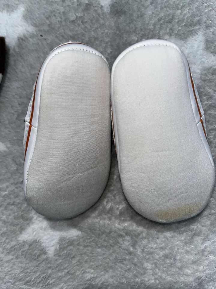 Zapatos Calcetines Vintage Gymboree Pequeños MVP 0-3 Meses Fútbol Foto 2 de 3