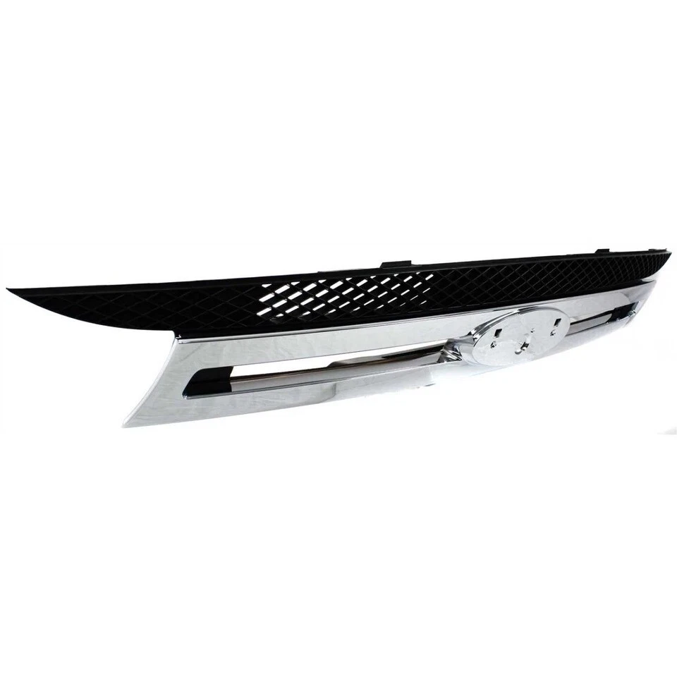 New Front Replacement Grille Assembly For 2008-2011 Ford Focus Black Plastic — 第 3/4 张图片
