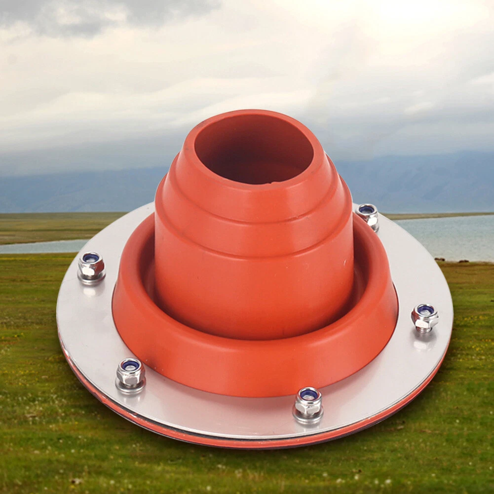 Stove Jack Kit Silicone Metal Hot Tent Stove Chimney Outdoor Camping  Accessories | eBay