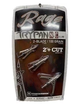 Rage Hypodermic Trypan NC Broadhead - 100gr 3 Pack R35700 NEW!