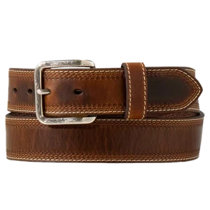 Ariat Men's Brown Leather Belt A1043102