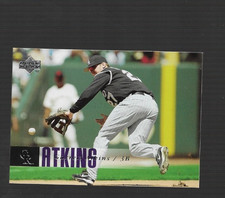 Garrett Atkins 2006 Upper Deck Series 1 Rookie Card #161 Colorado Rockies. rookie card picture