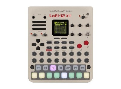 Sonicware Lofi-12 XT Low-res Digitized Sampler- Limited Retro Color