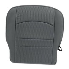 Driver Side Bottom Replacement Cloth Seat Cover Gray Compatible with Dodge