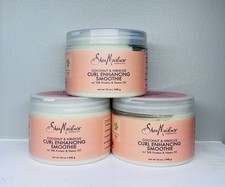 3 X SheaMoisture Smoothie Curl Enhancing Cream Coconut and Hibiscus for Thick,