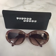 Vintage Christian Dior Austrian Sunglasses Oversized Butterfly 60-12 Austria