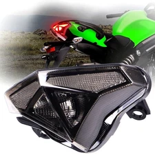 LED Tail Light Turn Signals For 2012-2016 Kawasaki Ninja ER6F ER6N EX650 650R