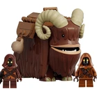 Bantha & Two Jawas custom Tatooine minifigures - lego star wars