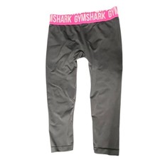 Gymshark Capris Gray Pink Seamless Leggings Women's Size Small