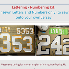 ディラン オレイ　ジャージーナンバー Kev's Custom Sport Jersey Lettering | eBay Stores